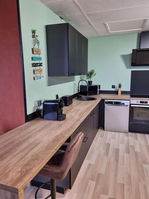 Cosy Loft - Calais Apartment ภายนอก รูปภาพ
